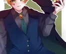 かっこ可愛いイラスト描きます なかなかない髪の塗り方です！！ イメージ5