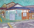 パンフレットフリーペーパーのイラストを作成します 透明水彩を使った手描きイラスト イメージ4