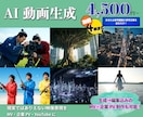 低価格で高品質なAI動画を制作します 低価格でMVやPVにも利用可能なAI動画を制作します イメージ1