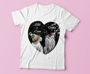 ペット写真でオリジナルTシャツデザイン作ります オープニング限定3枠価格／愛犬・愛猫のTシャツデザイン イメージ1