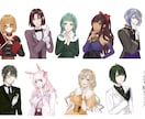 ご希望のキャラクターイラストを制作致します 動画サムネ/立ち絵/SNSアイコンなど様々な用途に対応！ イメージ8