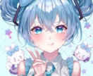 あなたの好きなキャラを描きます アイコン、サムネイル、キャラクターデザイン、立ち絵 イメージ1
