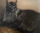 見応えのある猫の肖像画を描きます 猫の愛くるしい一面を捉え、存在感ある絵画を提供します。 イメージ3