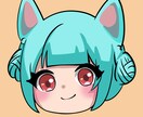 アニメ調で可愛いあなただけのアイコン描きます 格安にてご案内させていただきます イメージ8