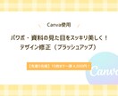 Canvaで伝わるスライドにデザイン修正します 手書きメモや既存資料をすっきり整理！15枚まで一律料金です イメージ1
