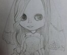 鉛筆で模写の絵を書きます 完全独学！　似てないようで似ている！？　味のあるイラスト イメージ2