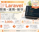 Laravelのシステム開発・保守をお手伝いします Laravel経験のある現役SEが程よい稼働量の要員に! イメージ1