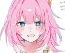 バストアップイラストを描きます SNS用アイコンや個人鑑賞用に！ イメージ3