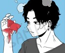 シンプルでかっこいい人物や動物描きます 5名様限定で特別価格で承ります！ イメージ3