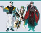 魅力的なTRPG/Vtuber立ち絵描きます TRPG/動画/ゲーム、相談次第で対応します！ イメージ3