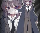 IRIAMライバー様向けイラスト制作いたします 全身立ち絵〜1枚絵まで、幅広く対応いたします。 イメージ3