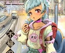 最低価格！！イラスト描きます アニメ調のポップなイラスト！アイコンや動画サムネにどうぞ！！ イメージ3