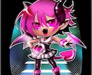 即日可&最安値！デフォルメキャラを描きます キラキラとして、雰囲気のある絵に仕上げます イメージ6