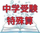 中学受験算数⭐️特殊算⭐️ピンポイントで解説します 偏差値40~の中学受験・個別塾・発達障害・ADHDの指導歴も イメージ1