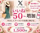X/Twitterいいね50～増加します ♡減少保証♡今なら10ブックマークプレゼント中♡ イメージ1