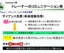 社内研修「トレーナー初級研修③」を提供します そのままでも使える台本付きパワーポイントデータです。 イメージ5