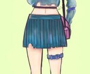 女の子のイラスト描きます SNS等で使えるアイコンやお友達へのプレゼントに！ イメージ4