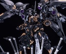 ガンプラ制作代行・積み崩し・素組み・全塗装行います ブラック・ホワイトをベースに高級感のある仕上げが得意です！ イメージ5