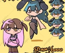 好みに合わせた SDキャラクター描きます シンプルなSDやカートゥーン風なSDも描けます！ イメージ4