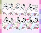 YouTube等のスタンプやバッヂ描きます 複数点購入・条件付きで割引あり！ イメージ7