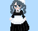 人物写真・イラストをドット絵化します 正面1,000円、差分500円ほかオプションあり イメージ8