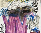 オシャレな落書き調の絵を作成します 鑑賞、インテリアへの活用で日常に差し色を！ イメージ5