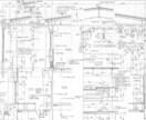 手書き図面のCADトレースを承りますます 迅速・丁寧に対応、建築図面トレースOK イメージ3