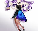 可愛い女の子描きます 全身イラストもバストアップ構図も背景ありも描き上げます！ イメージ4