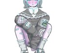 可愛いイラスト描きます SNSのアイコン、挿絵にどうぞ！ イメージ6