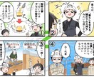 求人採用に最適な分かりやすい漫画を12コマ作ります 応募数を増やす！お仕事のやりがいや魅力を伝えるマンガで訴求！ イメージ2
