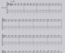 初心者さん向けに好きな曲のベース譜を作ります 原曲の雰囲気そのまま！初心者さんでも弾ける簡単TAB譜作成 イメージ2