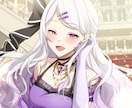 可愛い女性キャラの配信イラスト制作します 自分だけの可愛い配信イラスト全般描かせて頂きます！ イメージ1