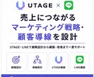 UTAGE・LINEの集客・販売戦略を設計します 売上につながる集客・顧客導線を一緒に設計 イメージ1