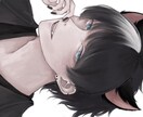 ダークで少しエモい絵を描きます 少しほかのイラストと違う雰囲気が欲しい方におすすめ イメージ2