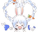 デフォルメキャラクターをお描きします LINEスタンプ、配信活動、グッズなど イメージ7