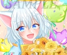 一枚絵描きます ポップで華やかなイラスト☆表紙や挿絵にも使える一枚絵 イメージ1