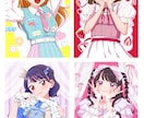 アニメ風のかわいいイラストお描きします アイコン、立ち絵、配信用など用途に合わせて制作します！ イメージ2