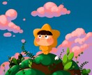 可愛い着ぐるみを着せたイラストを描きます お子さんに着ぐるみを着せたイラストを一緒に作成しませんか？ イメージ2