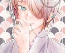 お顔をアピール✧キラキラふんわりなイラスト描きます かわいい＆かっこいい✧等身✧SDデフォルメちびキャラ イメージ5