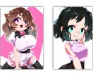主線なしの不思議なイラスト描きます 色と形で作られた不思議なイラスト イメージ3