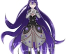 オリキャラの作成をします 自作小説用の立ち絵やTRPG用の立ち絵を描きます イメージ1