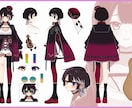 全行程おまかせ！ハイクオリティなモデルを制作します 【一貫制作】キャラデザからLive2Dまで、理想の姿を。 イメージ3