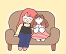 愛犬のゆるかわデフォルメイラストをお描きします グッズやアイコンに！うちの子のキャラクター風イラストを イメージ5