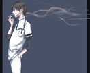 アイコンや表紙絵など受け付けます 綺麗な絵をお届けします。美人系の男性が特に得意です。 イメージ2