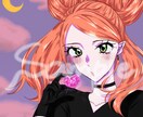 SNS用アイコン作成いたします 希望に寄り添い全力で行います、可愛い女の子ならお任せ下さい！ イメージ4