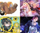 動画や配信用に！綺麗で映えるイラスト描きます 企業V様、大手事務所所属V様案件実績あり！ イメージ7