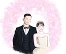 ふんわり温かみのある似顔絵イラストをお描きします 記念日/お誕生日/還暦祝い/プレゼント/SNSアイコンにも イメージ9