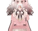 １枚絵、キャラデザ、立ち絵描きます かわいい、病み、地雷等が得意です イメージ4