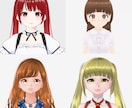 Vroid製オリジナル3Dモデル制作します あなただけのオリジナルアバター作ります イメージ9