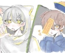 世界に一つあなただけのイラストお描きします あなたの癖に刺さるイラストをご提供します イメージ4